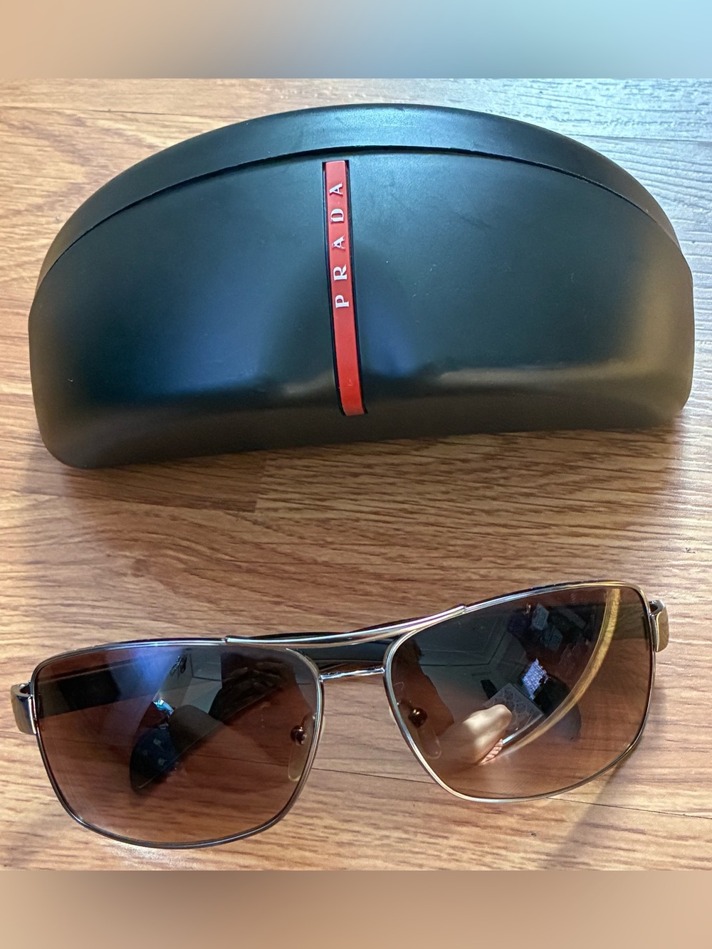Prada SPS 541 Sunglasses Brown Lenses